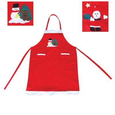 Υφασμάτινη χριστουγεννιάτικη ποδιά κουζίνας [00001102]