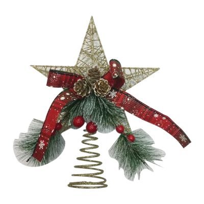 Χριστουγεννιάτικο αστέρι για κορυφή δέντρου [00001208]