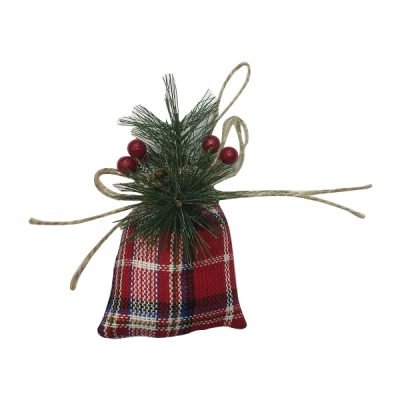 Χριστουγεννιάτικο πουγκί κρεμαστό [00001210]