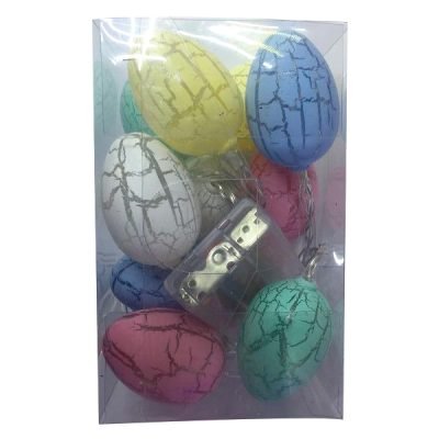 10 Πολύχρωμα λαμπάκια αυγουλάκια [00001223]