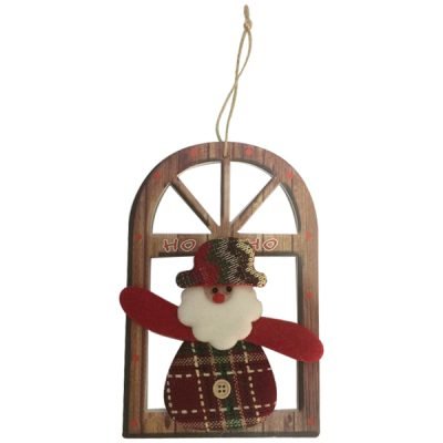 Χριστουγεννιάτικο χάρτινο κρεμαστό παράθυρο [00001266]