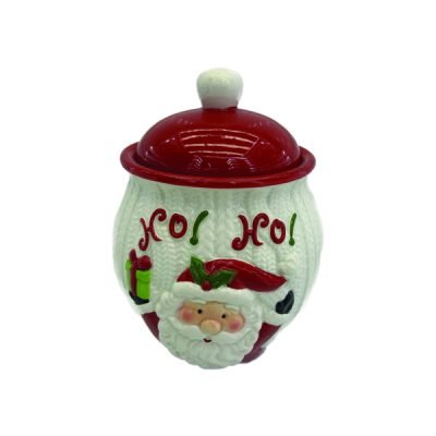 Μπισκοτιέρα πορσελάνινη Άη Βασίλης [00001322]