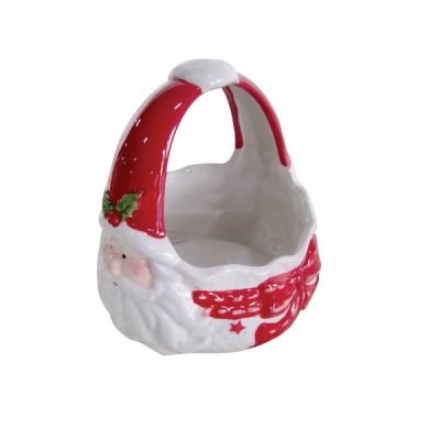 Πήλινο χριστουγενιάτικο καλάθι [00001327]