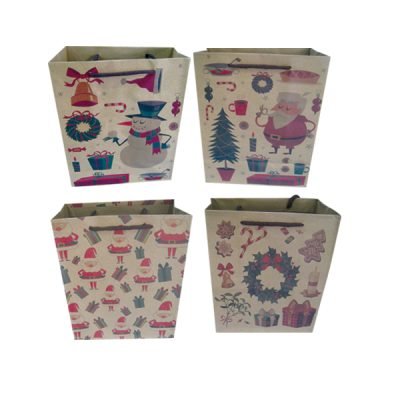 Χριστουγεννιάτικη χάρτινη σακούλα δώρου 32,5 x 26cm [00001392]