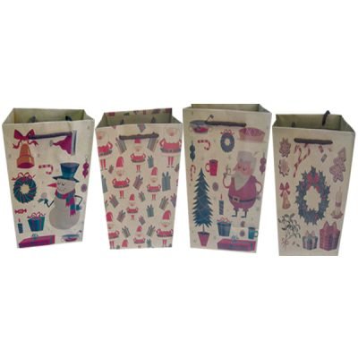 Χριστουγεννιάτικη χάρτινη σακούλα δώρου 36 x 13cm [00001394]