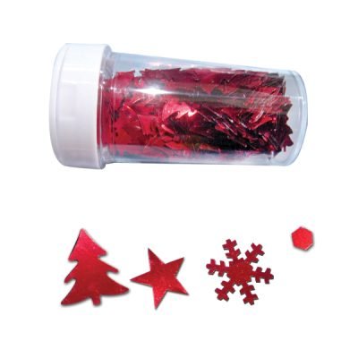 Βάζο με κόκκινα διακοσμητικά 4 σχέδια [00001411]