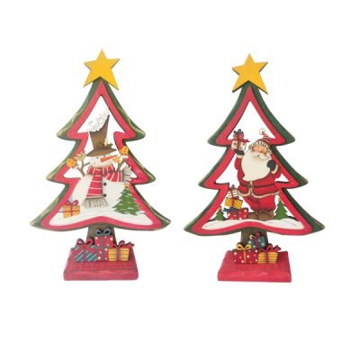 Ξύλινο διακοσμητικό δέντρο 23 x 16cm [00001505]