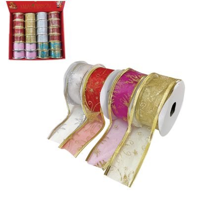 Σετ 24τεμ. διακοσμητικές  Κορδέλες 270 x 4cm [00001541]