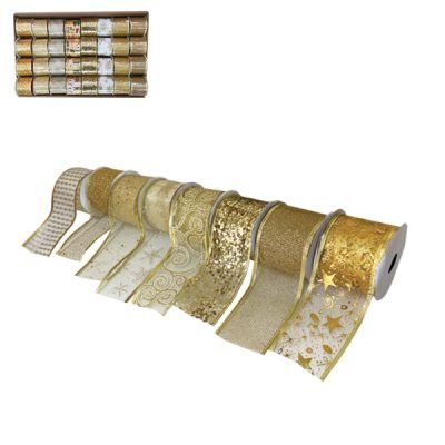 Σετ 16τεμ. διακοσμητικές  Κορδέλες 270 x 6,3cm [00001545]