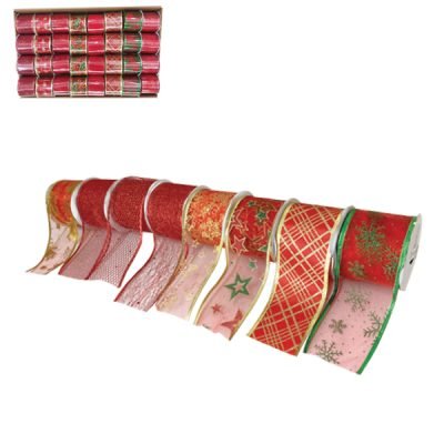 Σετ 16τεμ. διακοσμητικές  Κορδέλες 270 x 6,3cm [00001547]