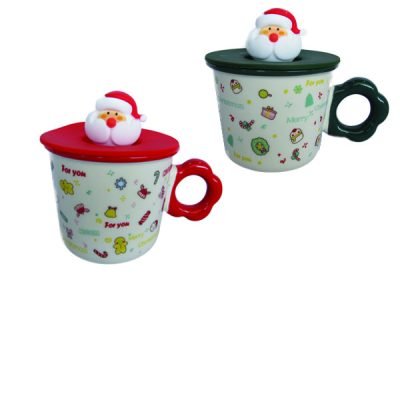 Κούπα πορσελάνινη με καπάκι [00001639]