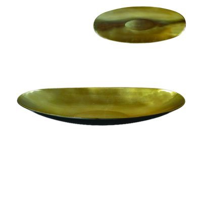 Χρυσαφί πιατέλα πλαστική 30x 17x 3,5 εκ. [00001648]