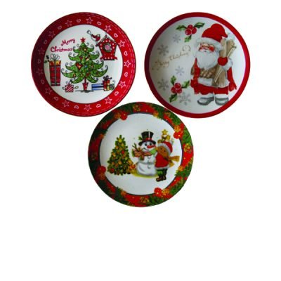 Διακοσμητική κεραμική πιατέλα 20cm [00001662]