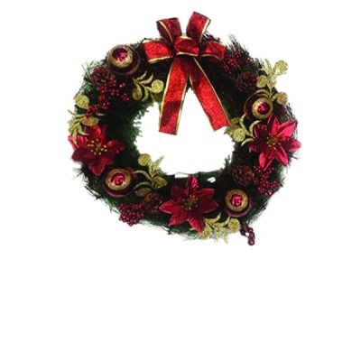 Χριστουγεννιάτικο στεφάνι Φ 45 εκ [00001679]