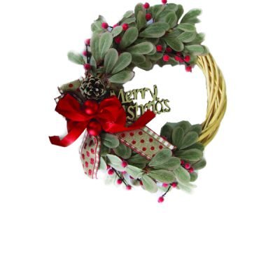 Χριστουγεννιάτικο στεφάνι Φ 38 εκ [00001686]