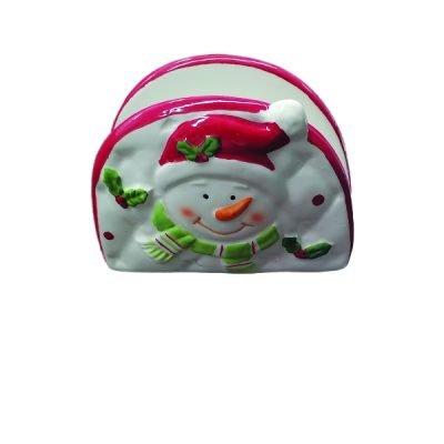 Χριστουγεννιάτικη κεραμική χαρτοπετσετοθήκη [00001708]