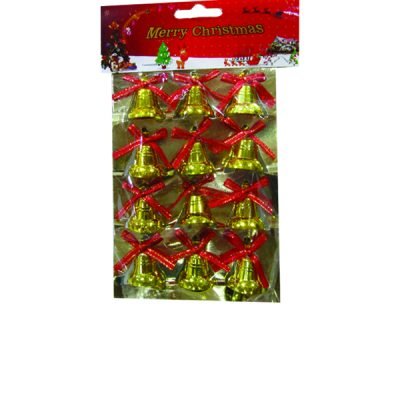 Σετ Χριστουγεννιάτικα καμπανάκια 2,5cm [00001752]