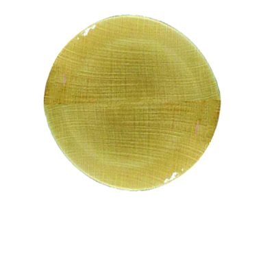 Χριστουγεννιάτικη χρυσαφί πιατέλα γυάλινη 32εκ. [00001761]