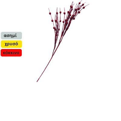 Χριστουγεννιάτικο διακοσμητικό λουλούδι 70cm [00001810]