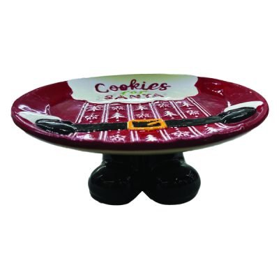 Πιατέλα στρογγυλή με πόδια [00001827]