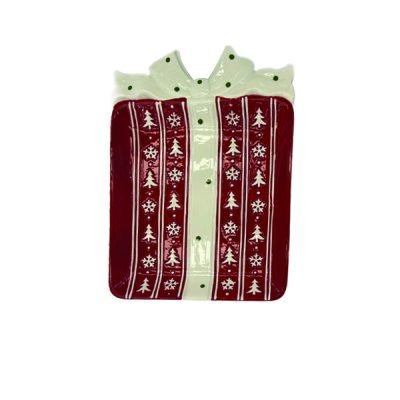 Πιατέλα κεραμική δώρο 26 x 18cm [00001836]