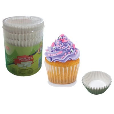 Σετ 150 πτυχωτά χαρτάκια cupcake για φούρνο [00101197]