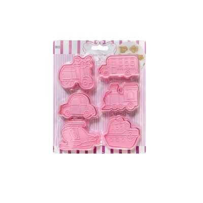 Σετ 6 πρεσαριστά κουπ πατ ζαχαρόπαστας  [00101546]