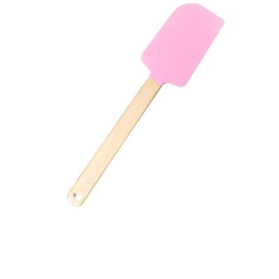 Σπάτουλα σιλικόνης με ξύλινη λαβή [00101559]