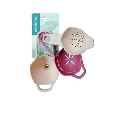 Σετ πλαστικό χωνί, διαχωριστής κρόκου αυγού και σουρωτηράκι [00101580]