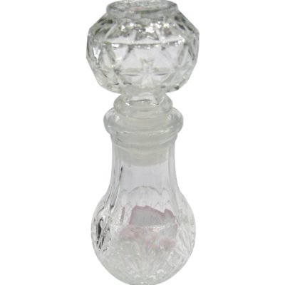 Γυάλινη διάφανη φιάλη 12×5 cm – 50ml [00103207]