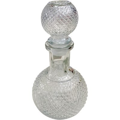 Φιάλη γυάλινη διάφανη στρογγυλή 500ml [00103224]