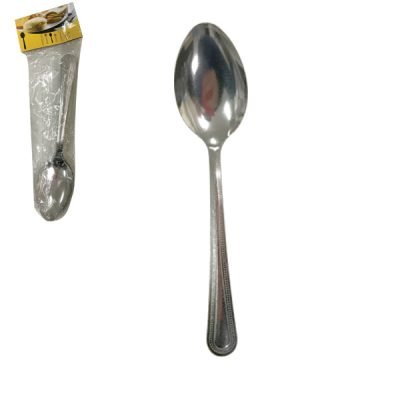 Σετ 6 κουτάλια ανοξείδωτα 18εκ. [00107057]