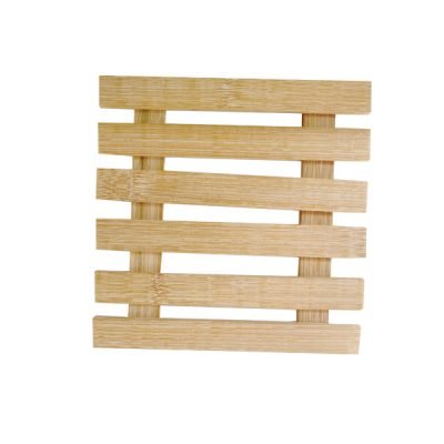 Ξύλινη βάση τετράγωνη για σκεύη 18cm [00109318]