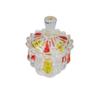 Γυάλινη φοντανιέρα με καπάκι 11 εκ. [00203198]