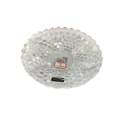 Στρογγυλή γυάλινη πιατέλα Φ26cm [00203217]