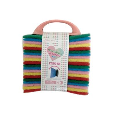 Σετ 20 φίμπρες καθαρισμού κουζίνας με πλαστική λαβή [00301070]