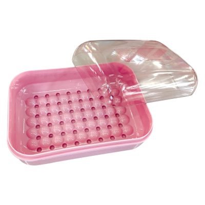 Πλαστική σαπουνοθήκη 9x9x5 εκ. [00402545]