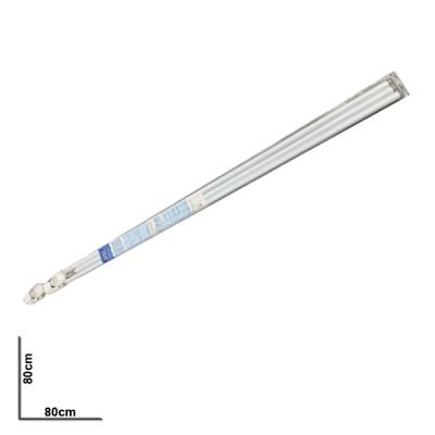 Κοντάρι κουρτίνας μπάνιου τριπλό γωνία 240cm [00402589]