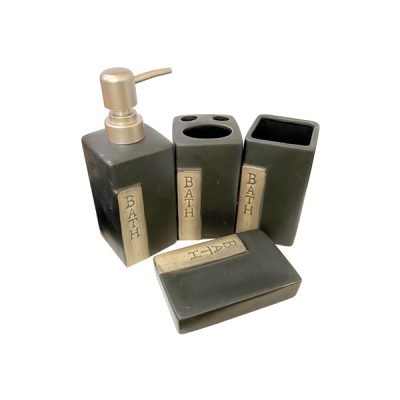 Σετ μπάνιου 4 τεμαχίων κεραμικά  [00402618]