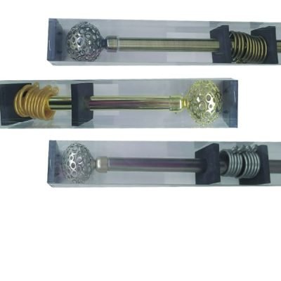 Μεταλλικό επεκτεινόμενο κουρτινόξυλο 100-200cm [00403316]