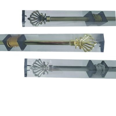 Μεταλλικό επεκτεινόμενο κουρτινόξυλο 100-200cm [00403317]