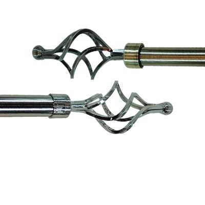 Μεταλλικό επεκτεινόμενο κουρτινόξυλο 120-210cm [00403336]