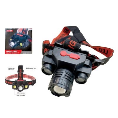 Επαναφορτιζόμενος φακός κεφαλής led [00600049]