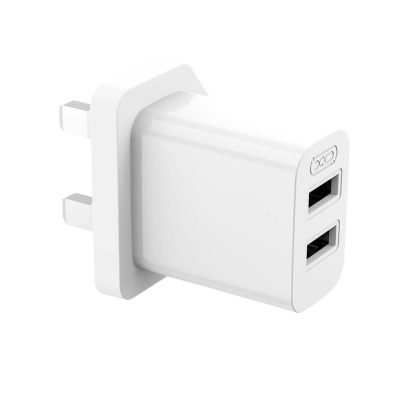 XO L109 (UK) Dual USB-A 2.4A Charger (16.006.0261)