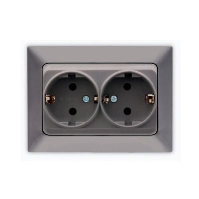 ΠΡΙΖΑ ΣΟΥΚΟ ΔΙΠΛΗ ΧΩΝΕΥΤΗ 16A ΓΡΑΦΙΤΗΣ (152-16303)