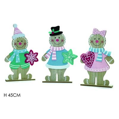 Ξύλινο διακοσμητικό 45cm [02380058]