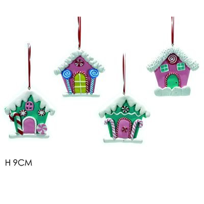 Kρεμαστό Χριστουγεννιάτικο σπιτάκι [02404361]