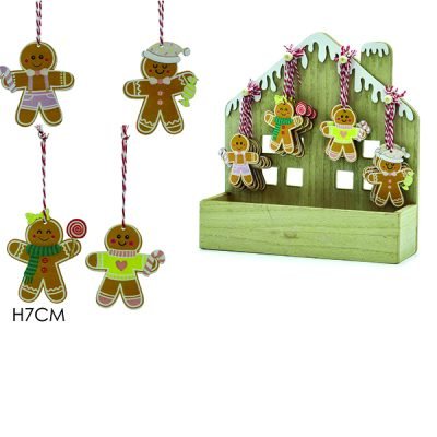 Kρεμαστό Χριστουγεννιάτικο ανθρωπάκι [02408231]