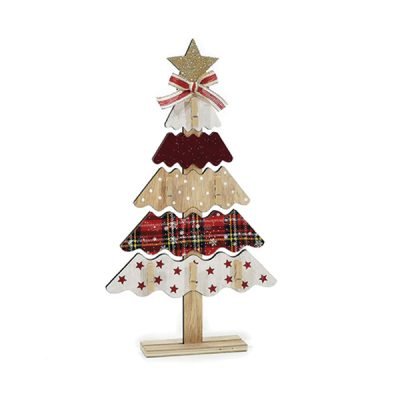 Διακοσμητικό ξύλινο έλατο 40cm [02434397]