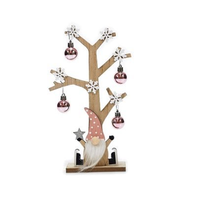 Διακοσμητικό ξύλινο έλατο 29cm [02434442]